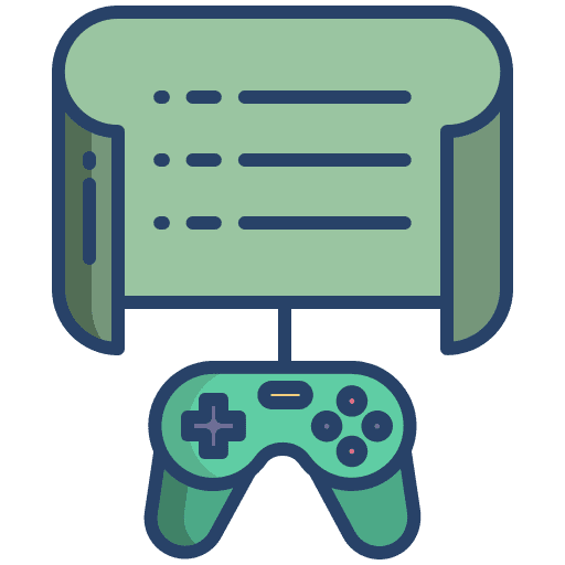 Game gamepad game console video game icon