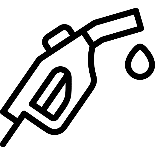 Dispenser transportation car gas station icon