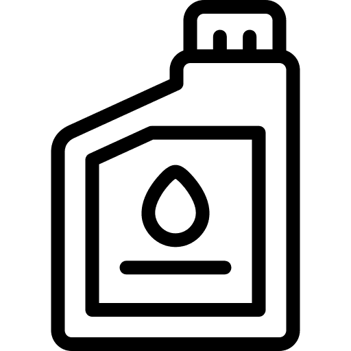 Oil bottle diesel gas station fuel icon