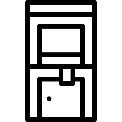 Atm machine cash machine atm machine cash withdrawal icon