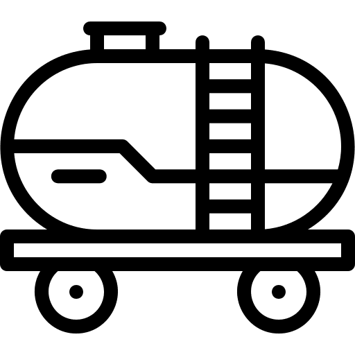 Tank wagon transport transportation industry icon