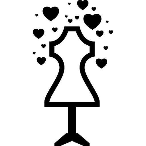 Fashionista fashionist heartbeat mannequins icon