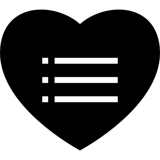 Heart play list of music themes music musical themes icon