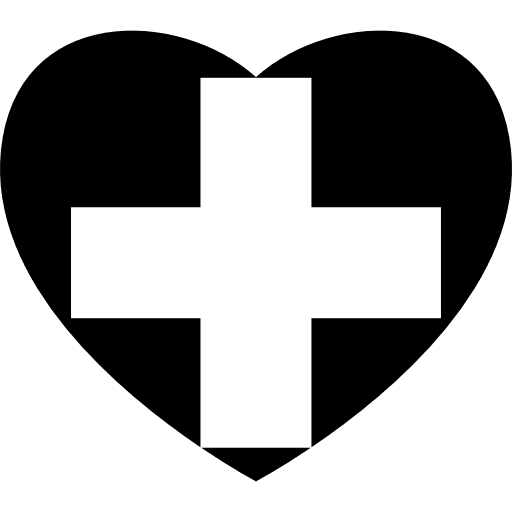 Heart flag of swiss maps and flags swiss hearts icon