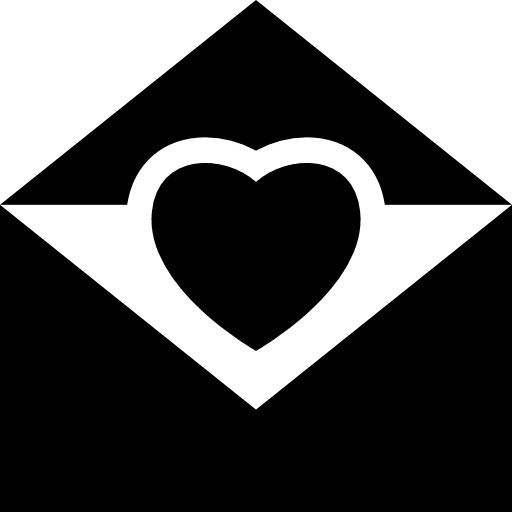 Love letters letters heart messages icon