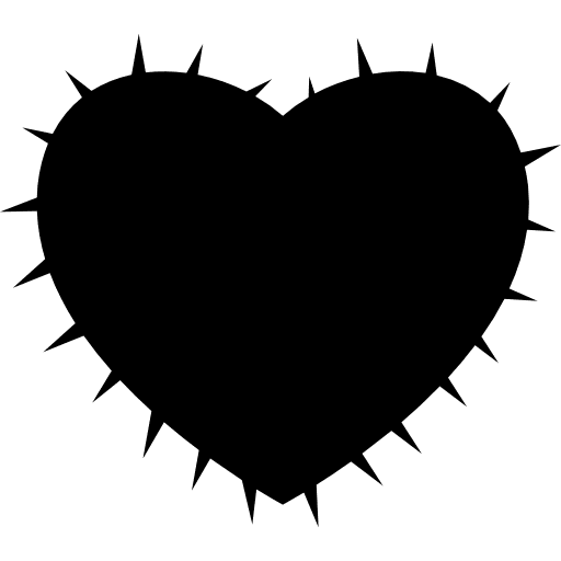 Cactus heart heartbeat heart hearts icon