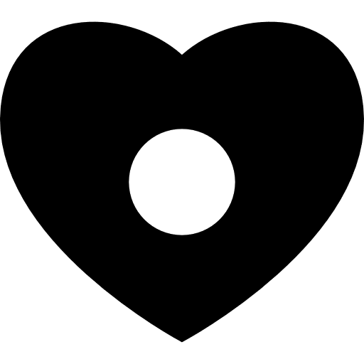 Heart record button heartbeat button buttons icon