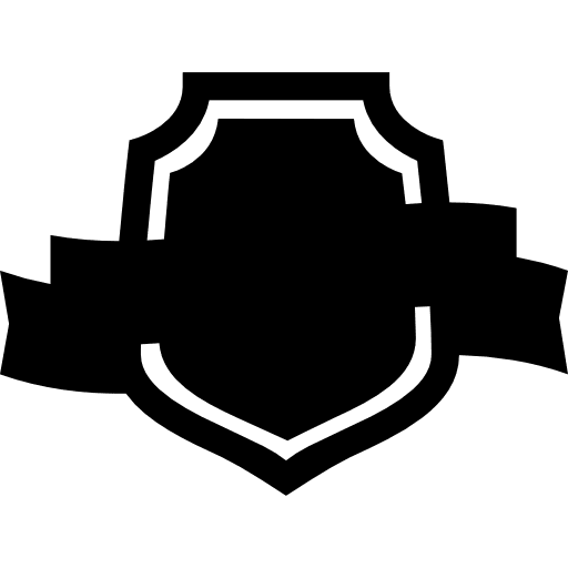 Award shield shields black award icon