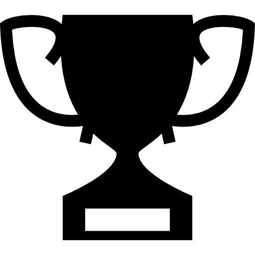 Sports trophy cup sportive cups cup icon