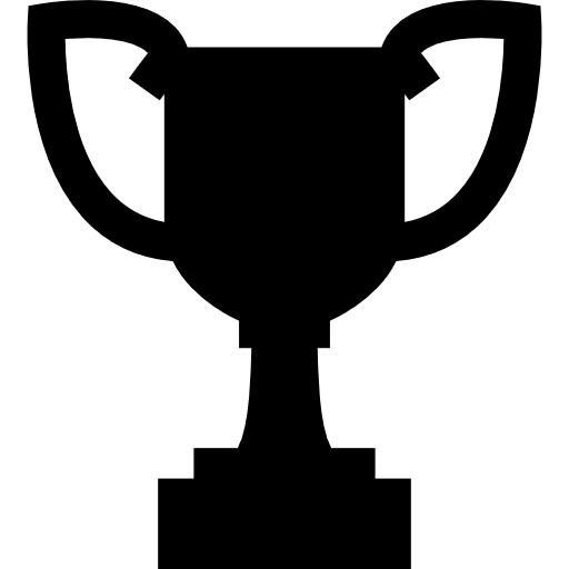 Trophy cup silhouette cup trophies shapes icon