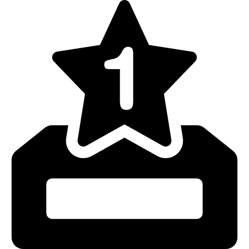 First prize award shapes first icon