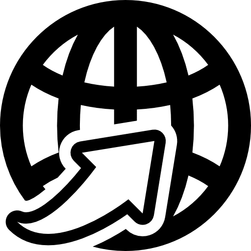 International connection connection internet international business icon