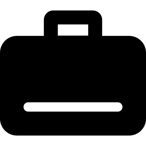 Suitcase bag briefcase luggage icon