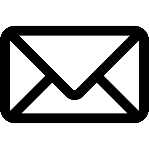 Empty email message interface new email icon