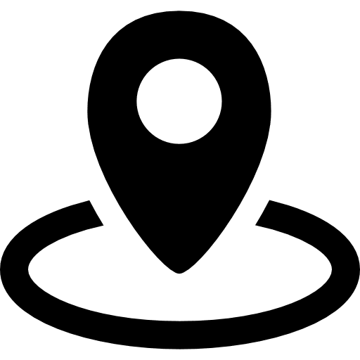 Map spot zone map point map pointer icon