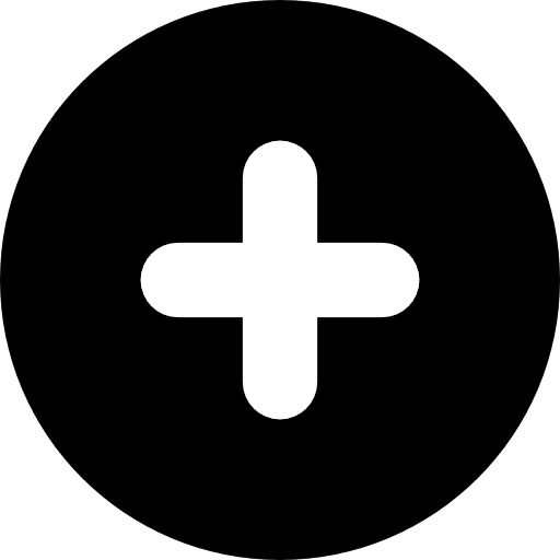 Add round button addition plus shapes icon