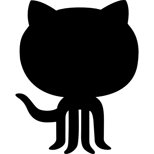 Github big logo social media logo logotype icon