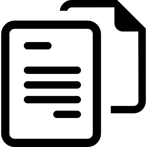 Copy archive archives file document icon