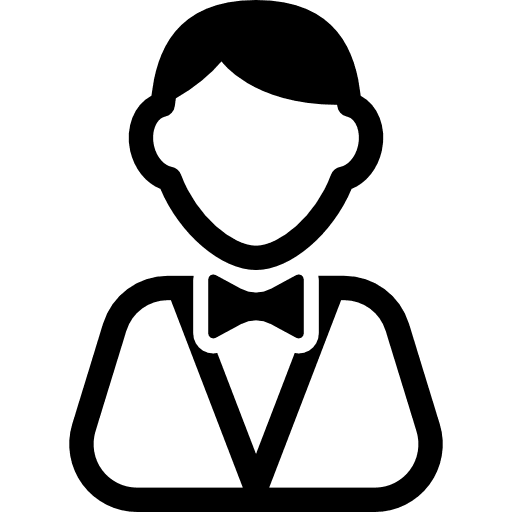 Casual man suit masculine avatar icon