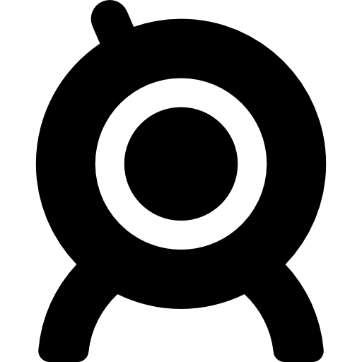 Big webcam videocall cam video camera icon