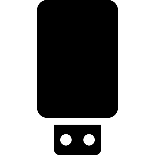 Usb driver device flash drive data storage icon