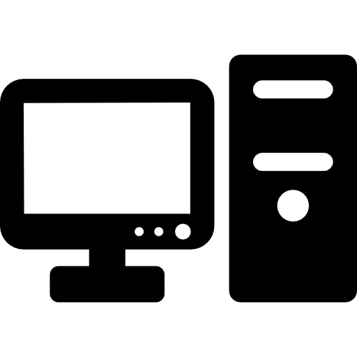 Office computer office material computer screen computing icon