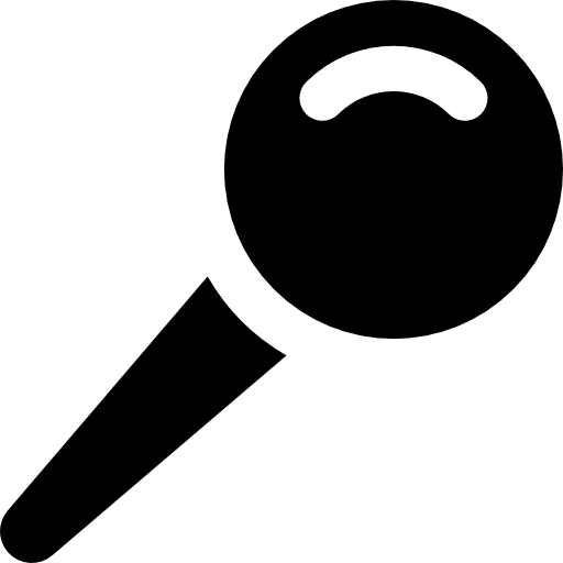 Big pin push pin pins microphone icon