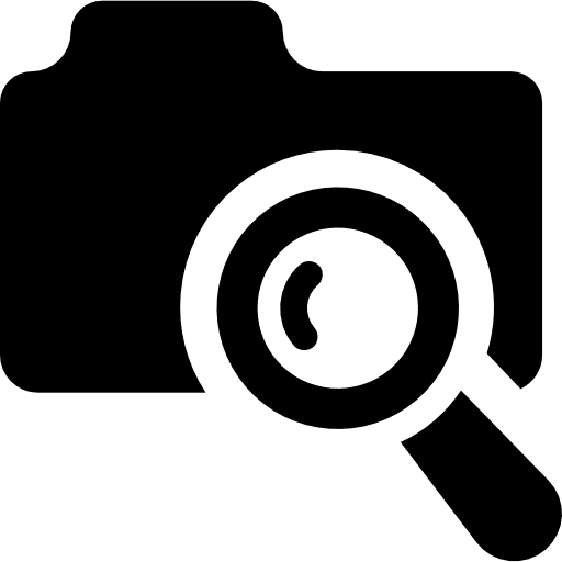 Search folder magnifying glass searching searcher icon