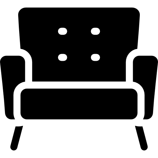 Armchair armchair seat couch icon