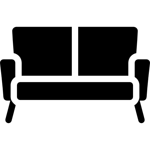 Sofa livingroom couch home icon