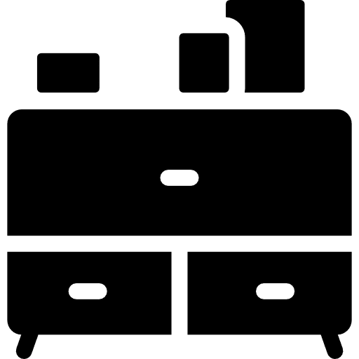 Dresser closet hotel drawer icon