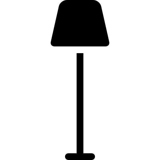 Lamp furniture light decoration icon