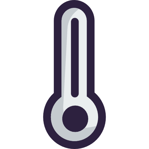 Thermometer fahrenheit celsius thermometer icon