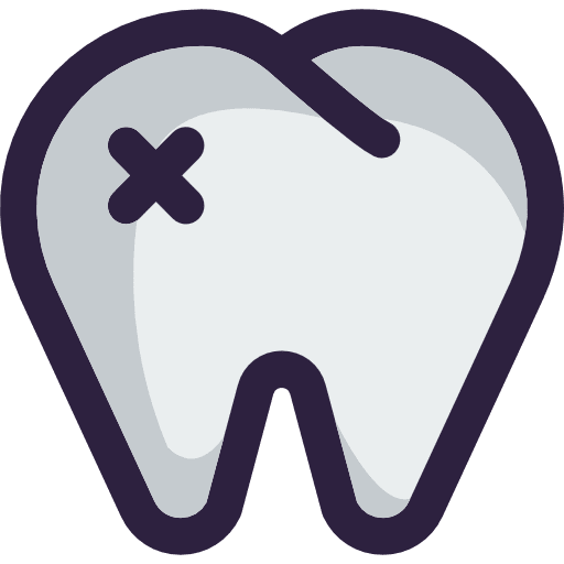 Tooth health care healthcare and medical tooth icon