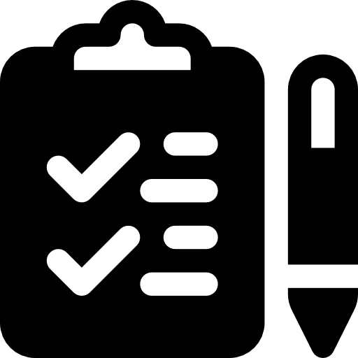 Checklist syllabus interface checking icon