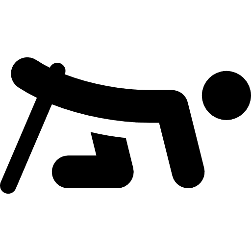 Physiotherapy recovery injury people icon