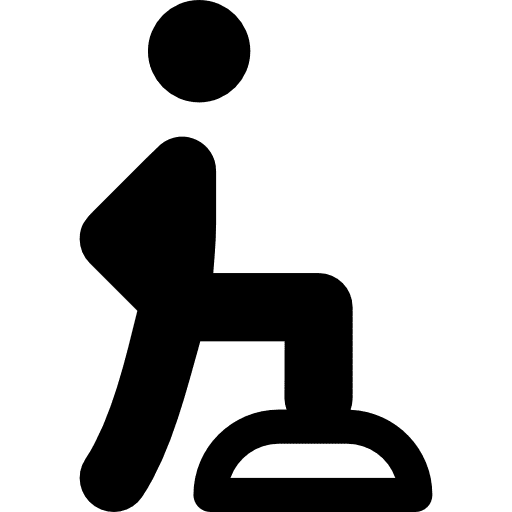 Rehabilitation healthcare and medical injury recovery icon