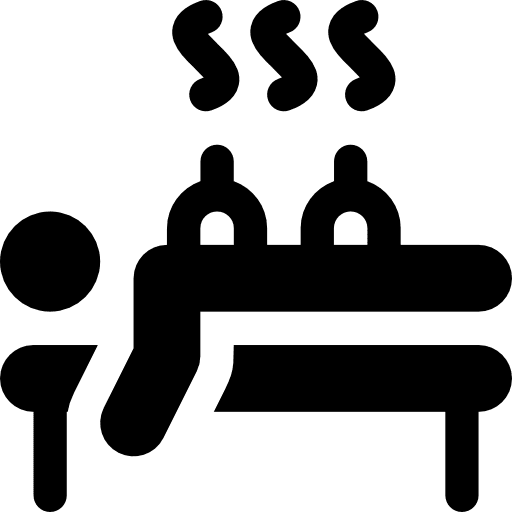 Cupping people spa cupping icon