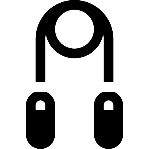 Jumping rope sports jumping rope skipping rope icon
