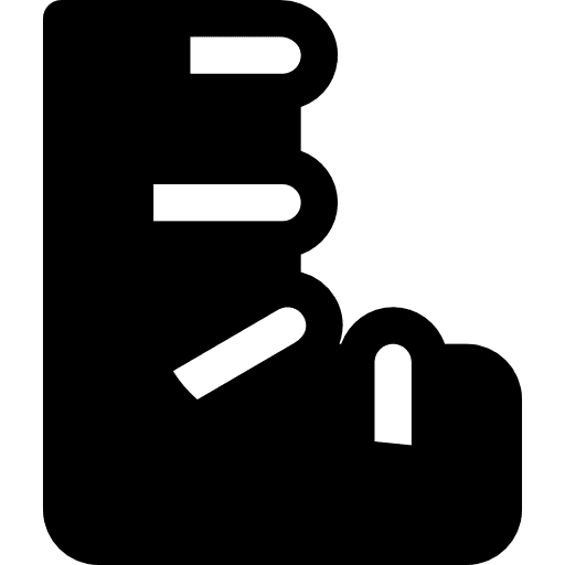 Leg sling leg leg sling sling icon