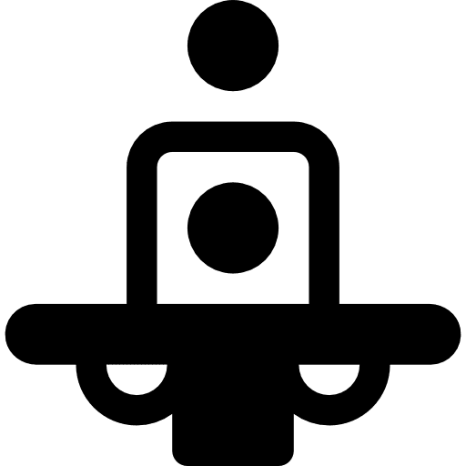 Rehabilitation physiotherapy recovery injury icon