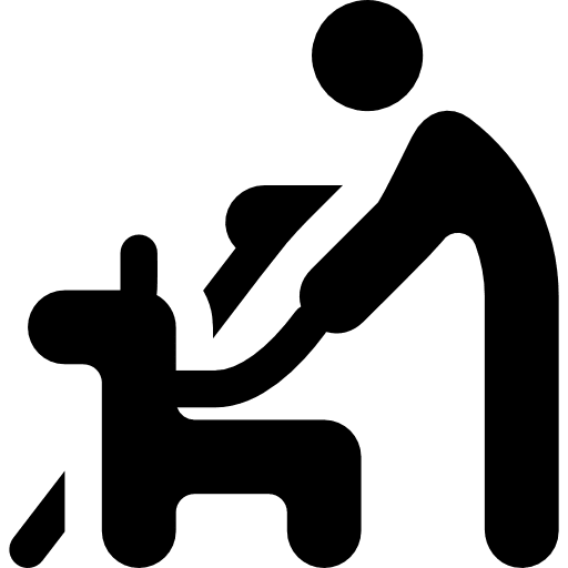 Blind walking blinded healthcare and medical icon