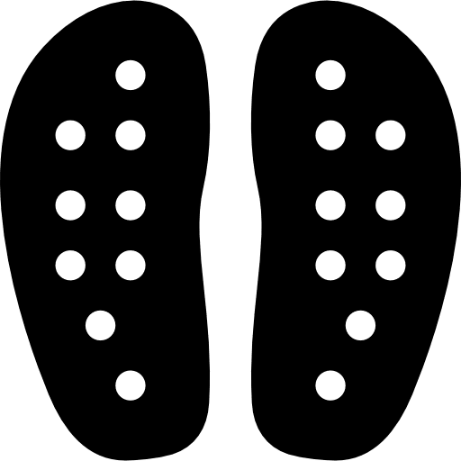 Slippers beach slippers feet icon