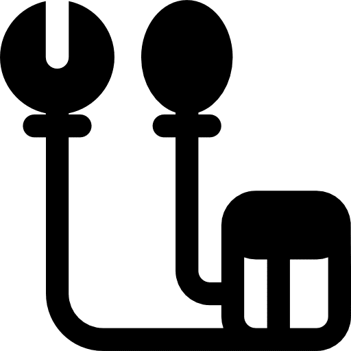 Sphygmomanometer healthcare and medical blood pressure gauge health care icon