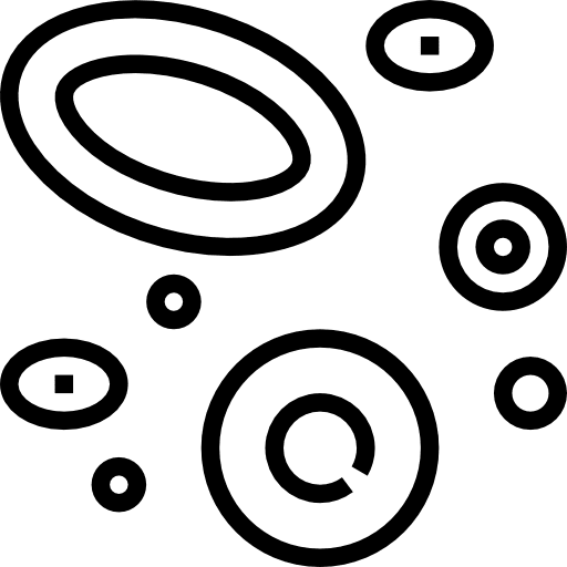 Cells medical life microorganism icon