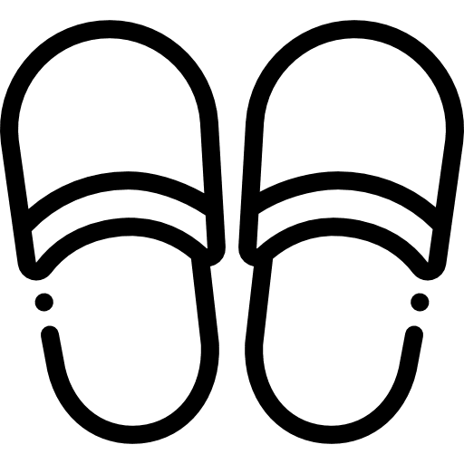 Slippers slipper comfortable footwear icon