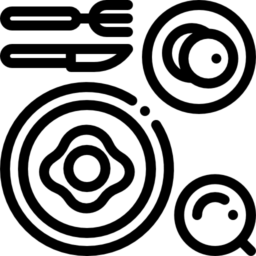 Breakfast eggs lunch breakfast icon