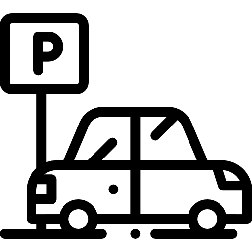 Parking holidays vehicle parking icon