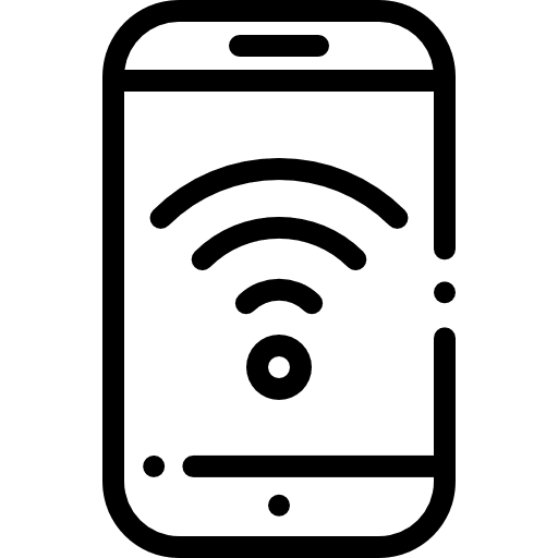 Smartphone touch screen electronics communications icon