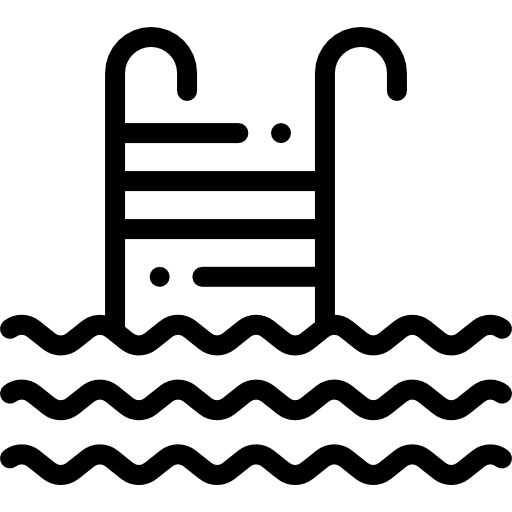Swimming pool sports ladder swimming pool icon